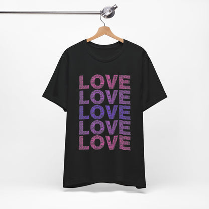 Love Printed Unisex T-Shirt