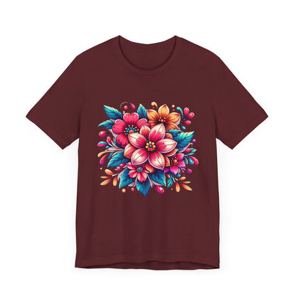 Flower Jersey Short Sleeve Tee