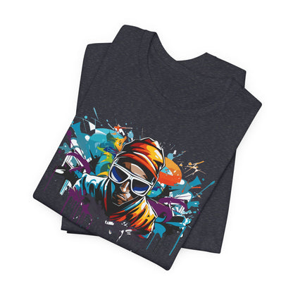 Colorful Urban Streetwear T-Shirt