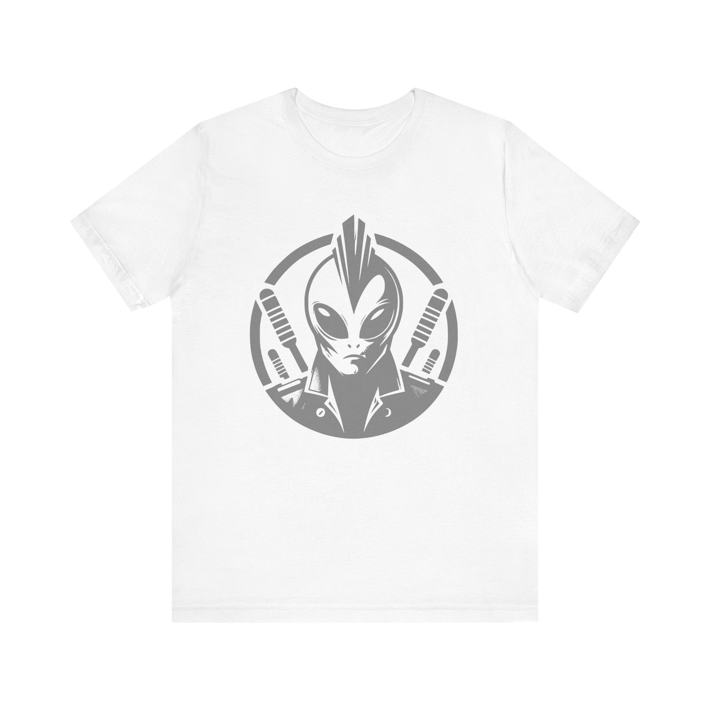 alien war short sleeve jersey unisex tee