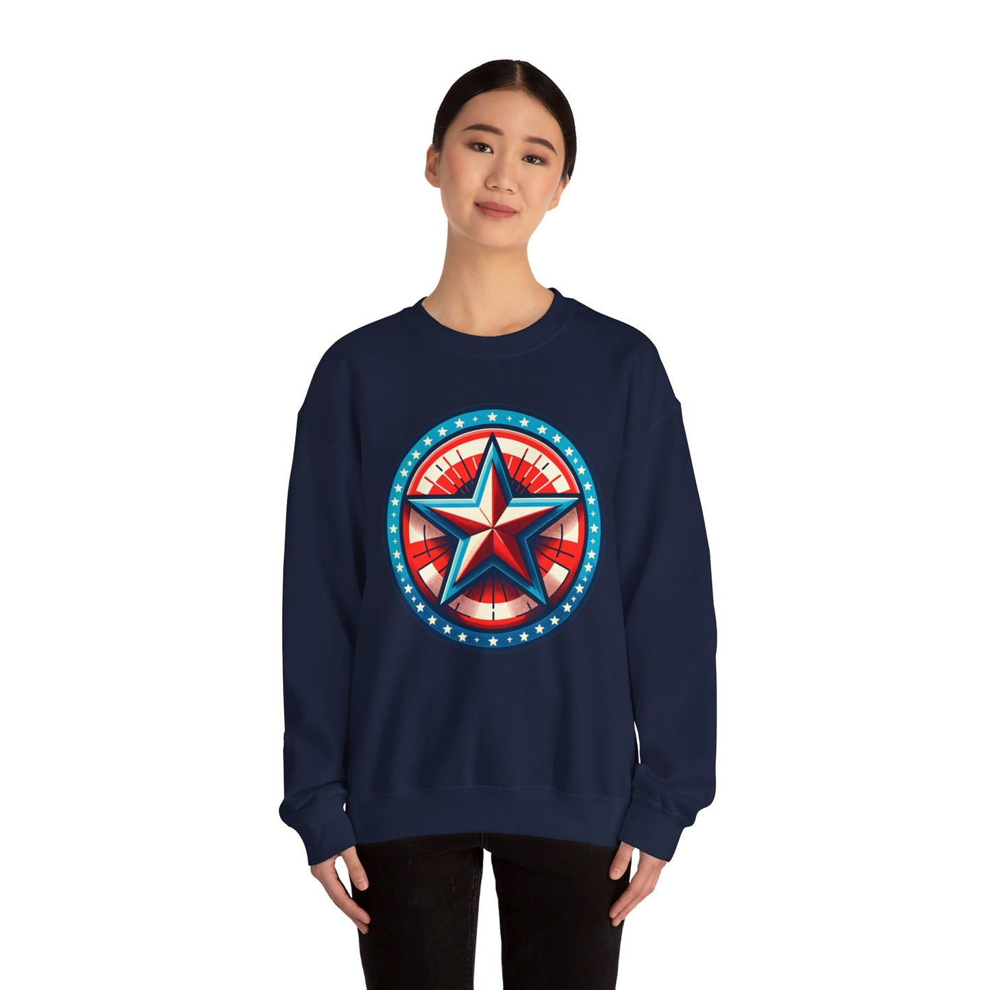 sheild heavy blend™ crewneck sweatshirt