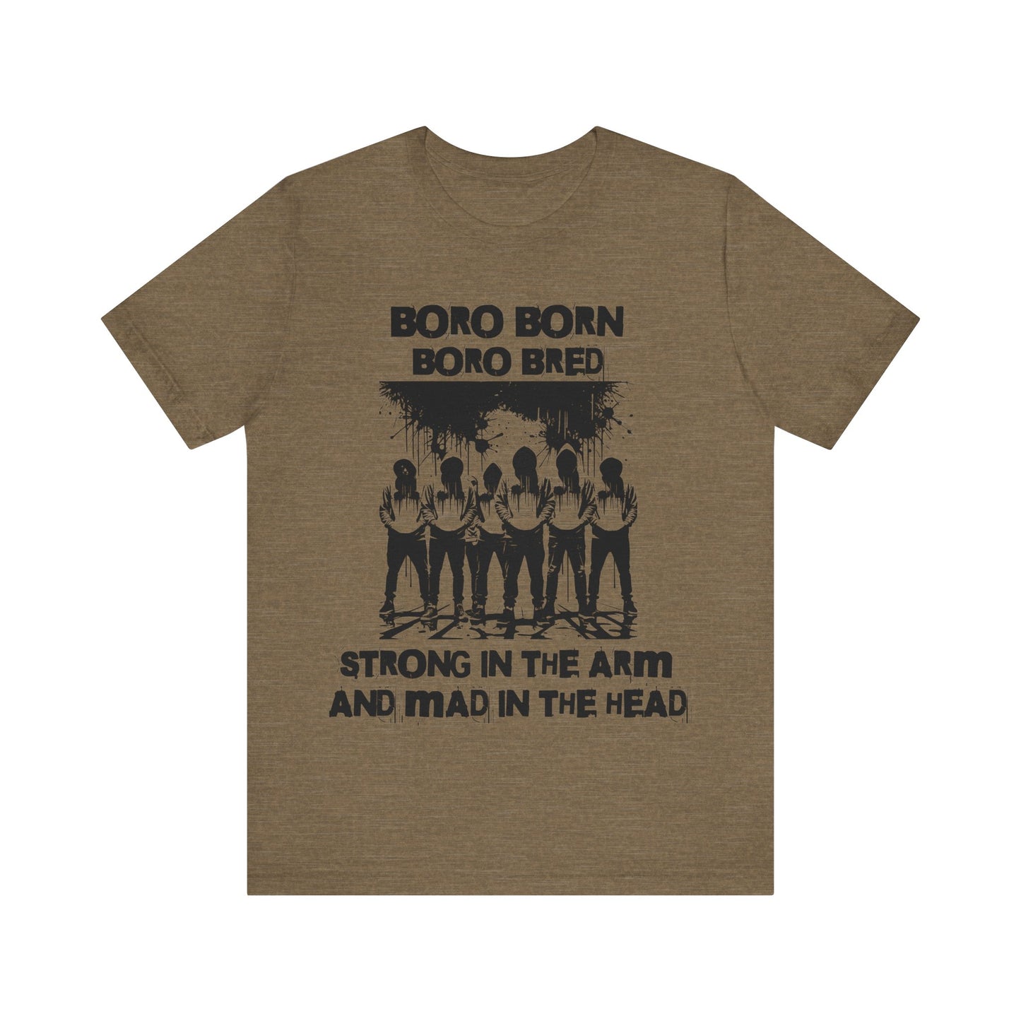 born and bred unisex t-shirt