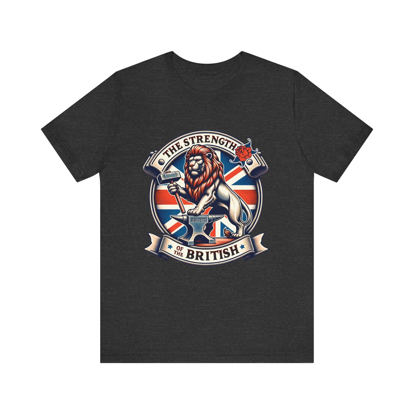 the strength of the british jersey short sleeve tee