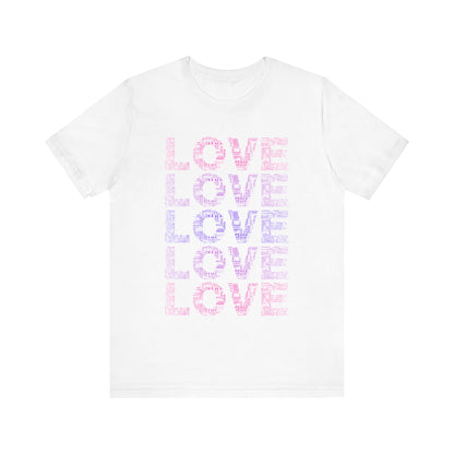 Love Printed Unisex T-Shirt