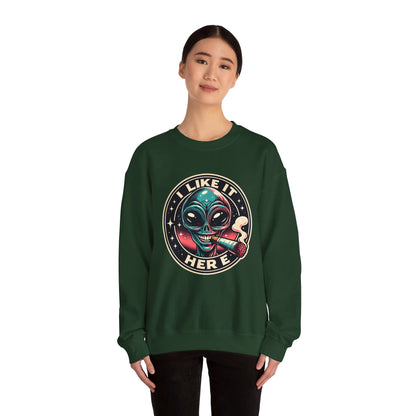 I Like It Here  Heavy Blend™ Crewneck Sweatshirt