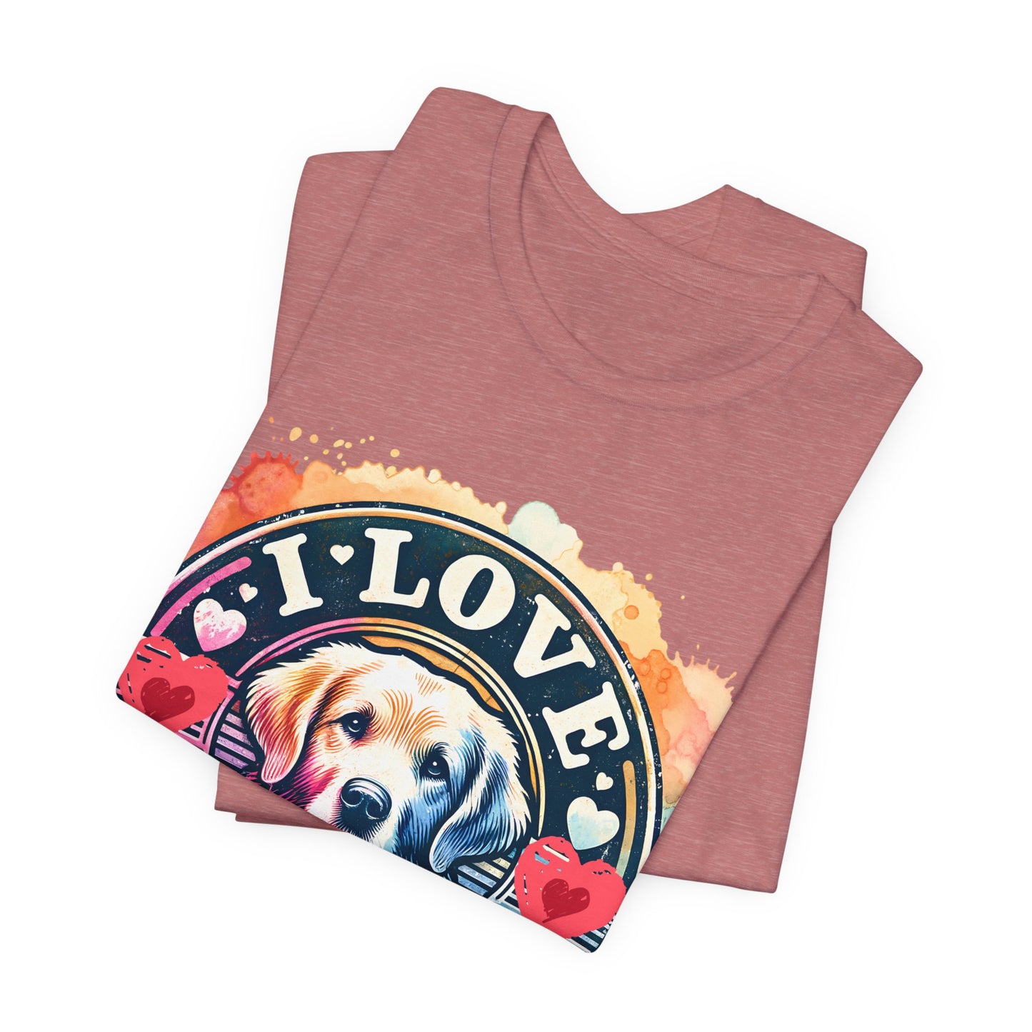 dog love tattoo t-shirt