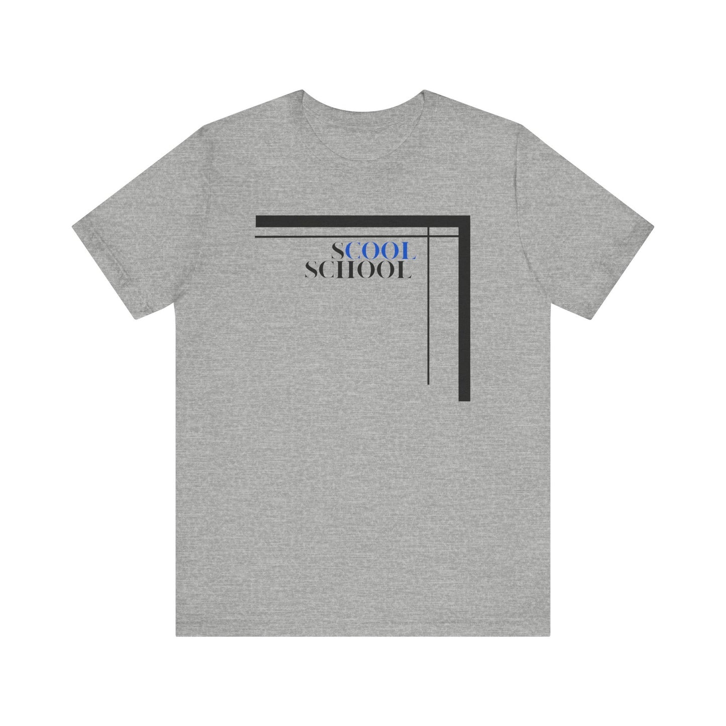 school jersey short sleeve tee