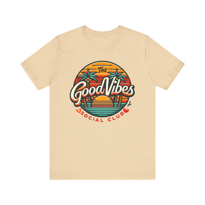 Good Vibes Unisex Jersey Short Sleeve Tee