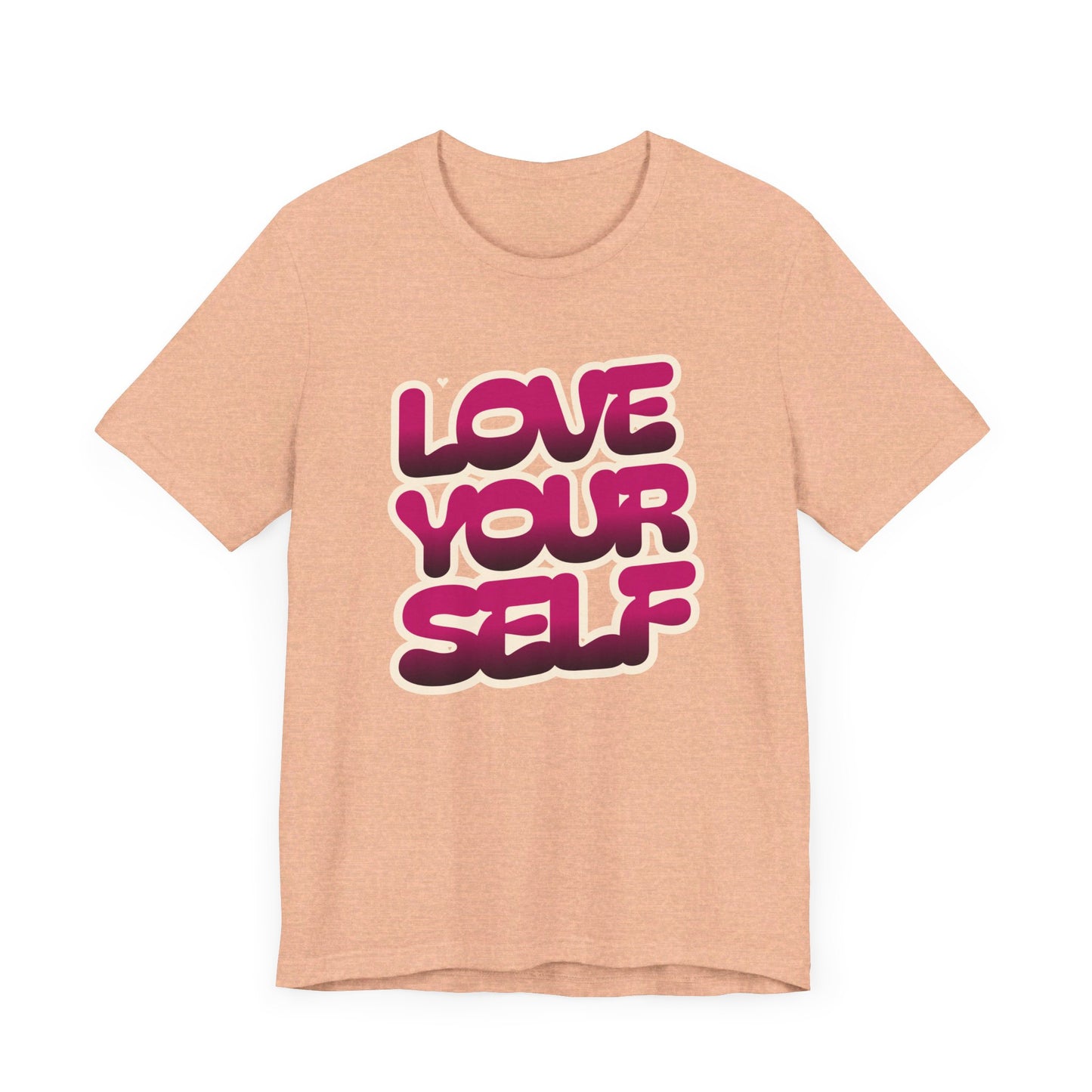 love yourself jersey short sleeve unisex tee