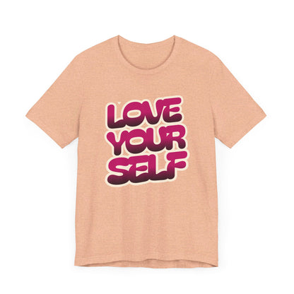 Love Yourself Jersey Short Sleeve Unisex Tee