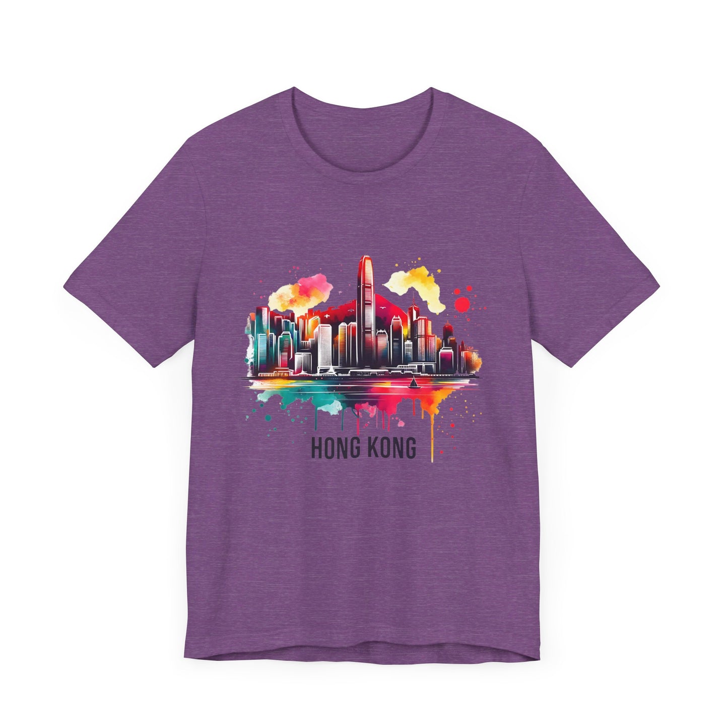 hong kong unisex jersey short sleeve tee