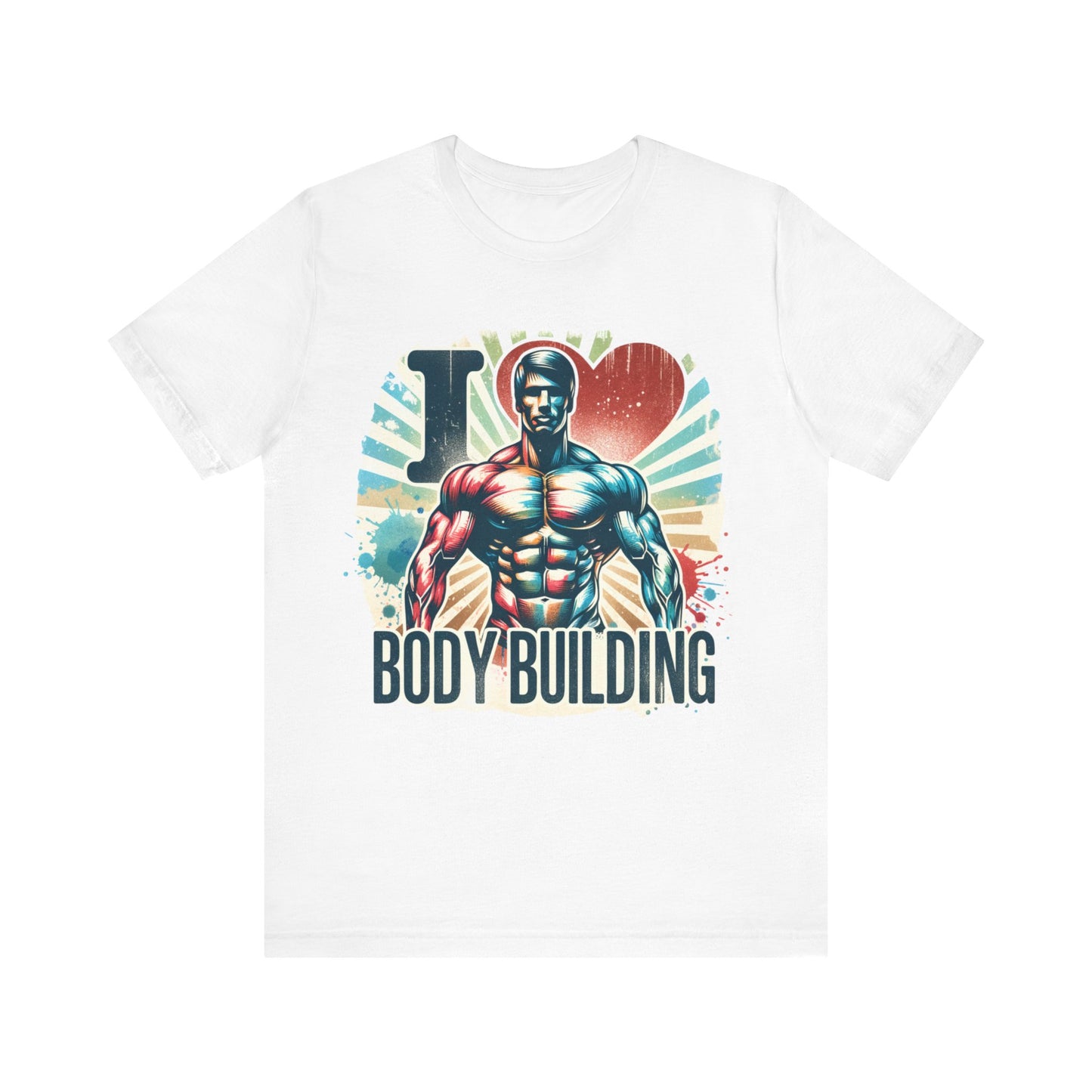 bodybuilding logo t-shirt