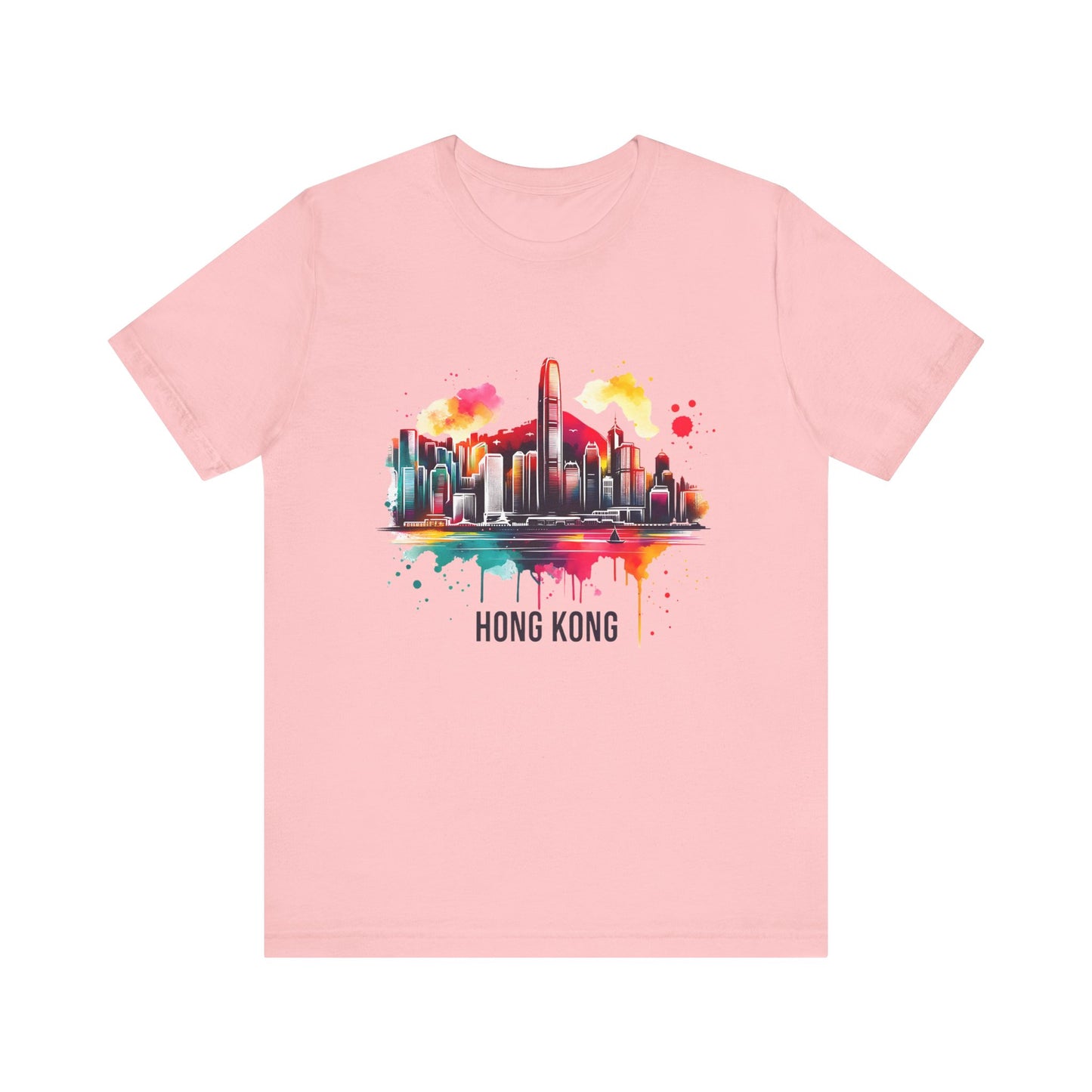 hong kong unisex jersey short sleeve tee