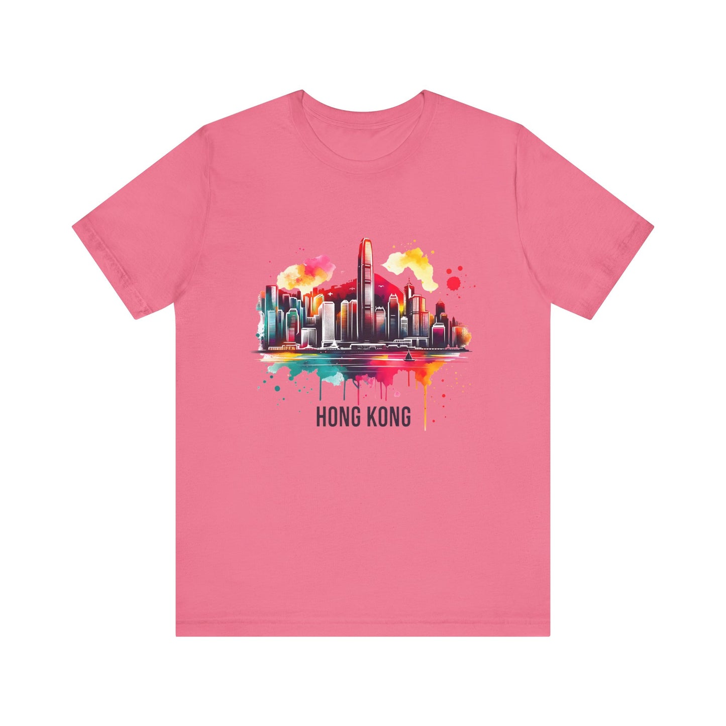 hong kong unisex jersey short sleeve tee