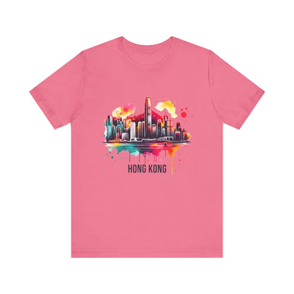 Hong Kong Unisex Jersey Short Sleeve Tee