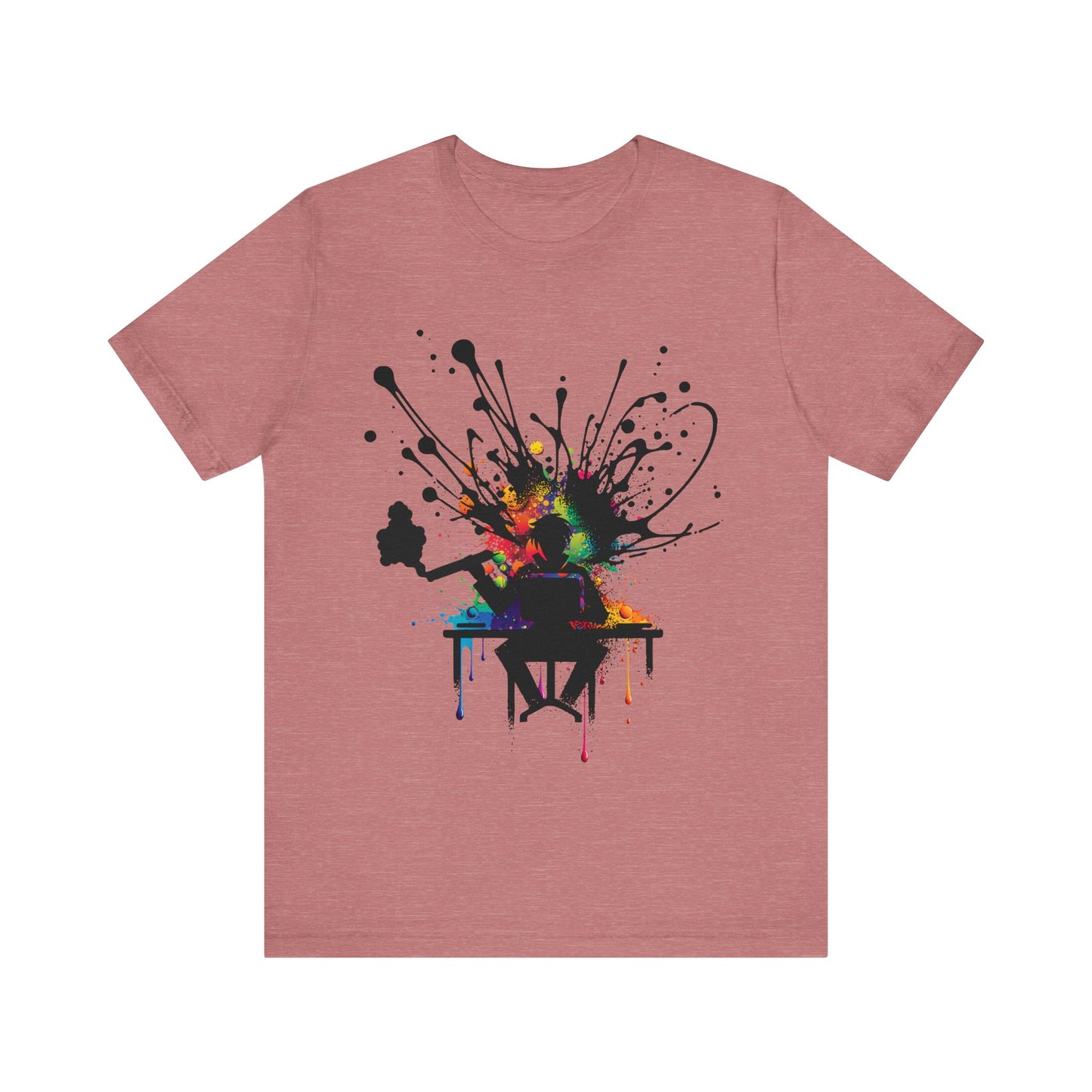 color splash unisex t-shirt