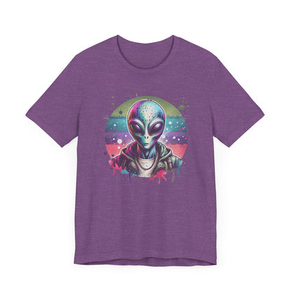 Confused Alien Jersey Short Sleeve Unisex Tee