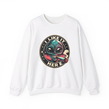 I Like It Here  Heavy Blend™ Crewneck Sweatshirt