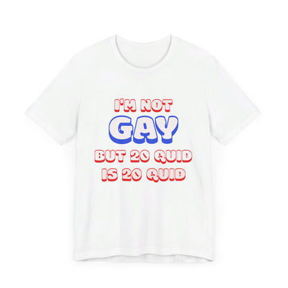 I'm Not Gay Jersey Short Sleeve Tee