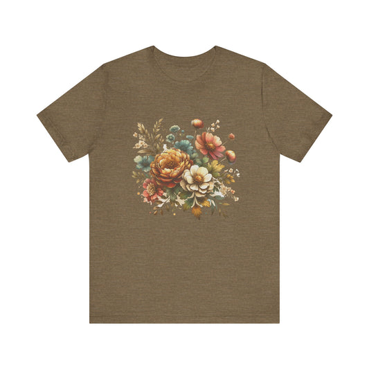 Floral Jersey Short Sleeve Tee