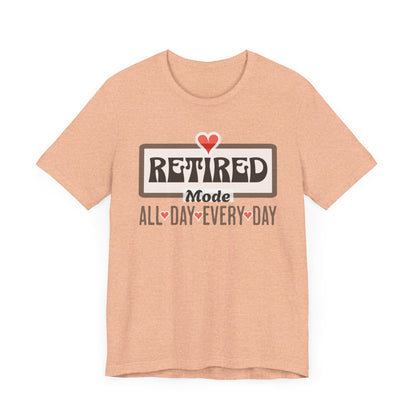 Retired Mode Jersey Short Sleeve Unisex Tee