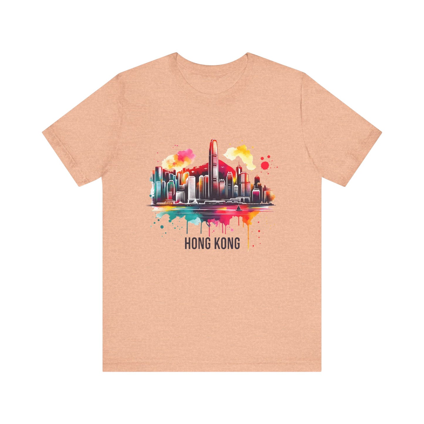 hong kong unisex jersey short sleeve tee