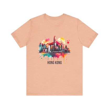 Hong Kong Unisex Jersey Short Sleeve Tee