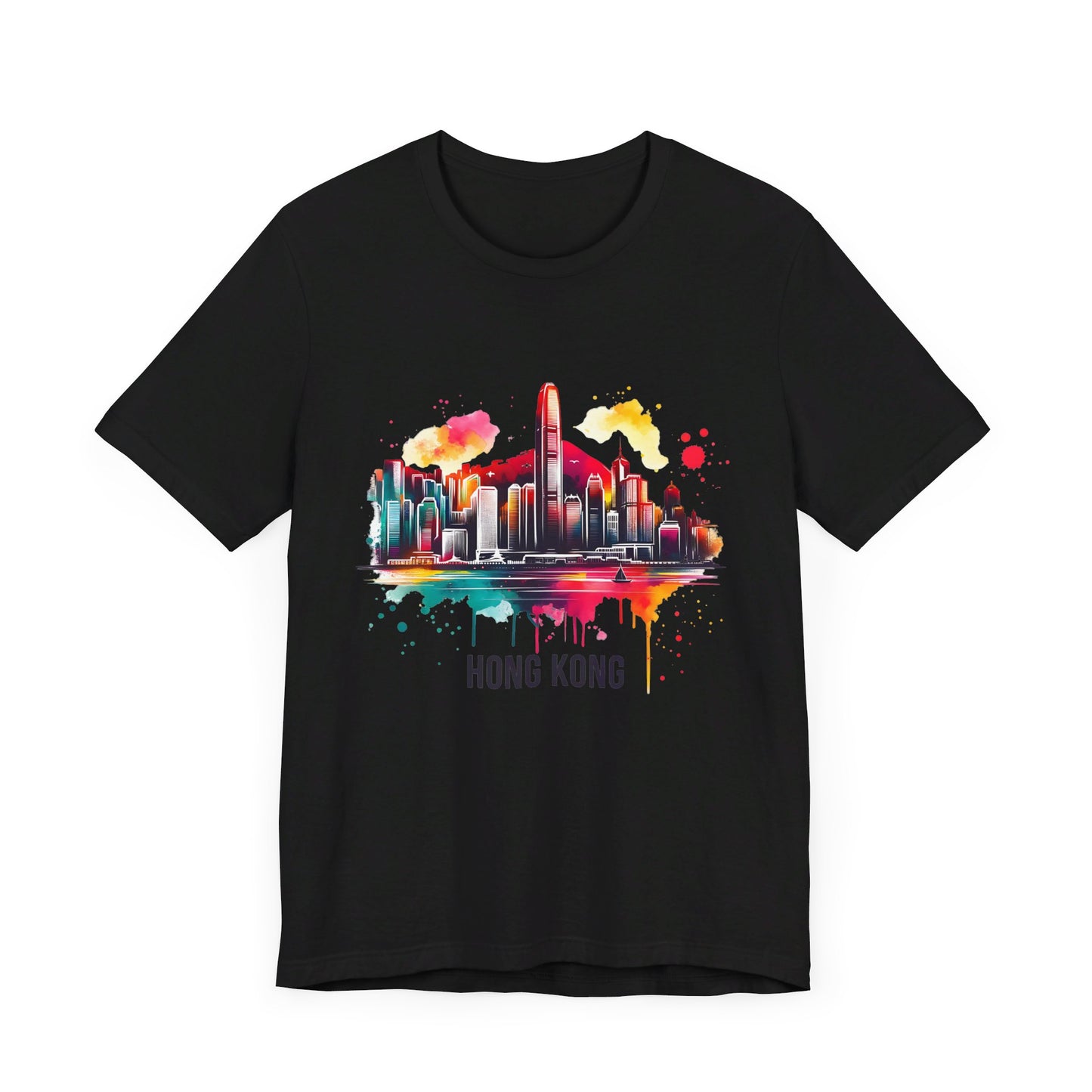 hong kong unisex jersey short sleeve tee