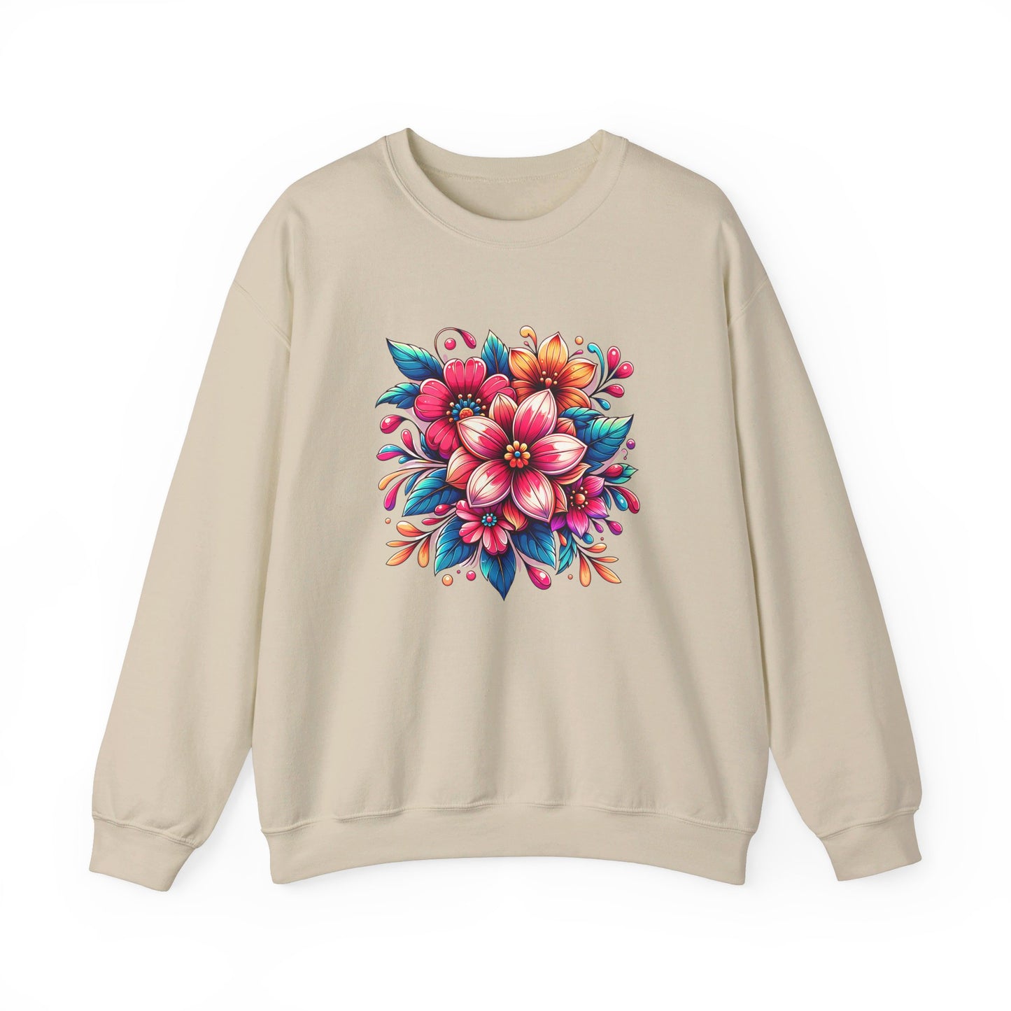 flourish heavy blend™ crewneck sweatshirt