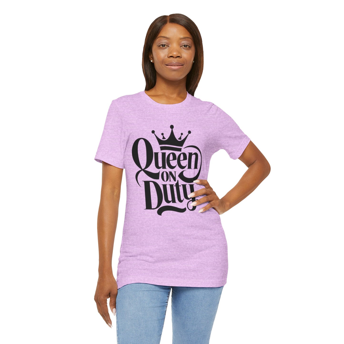 queen on duty t-shirt