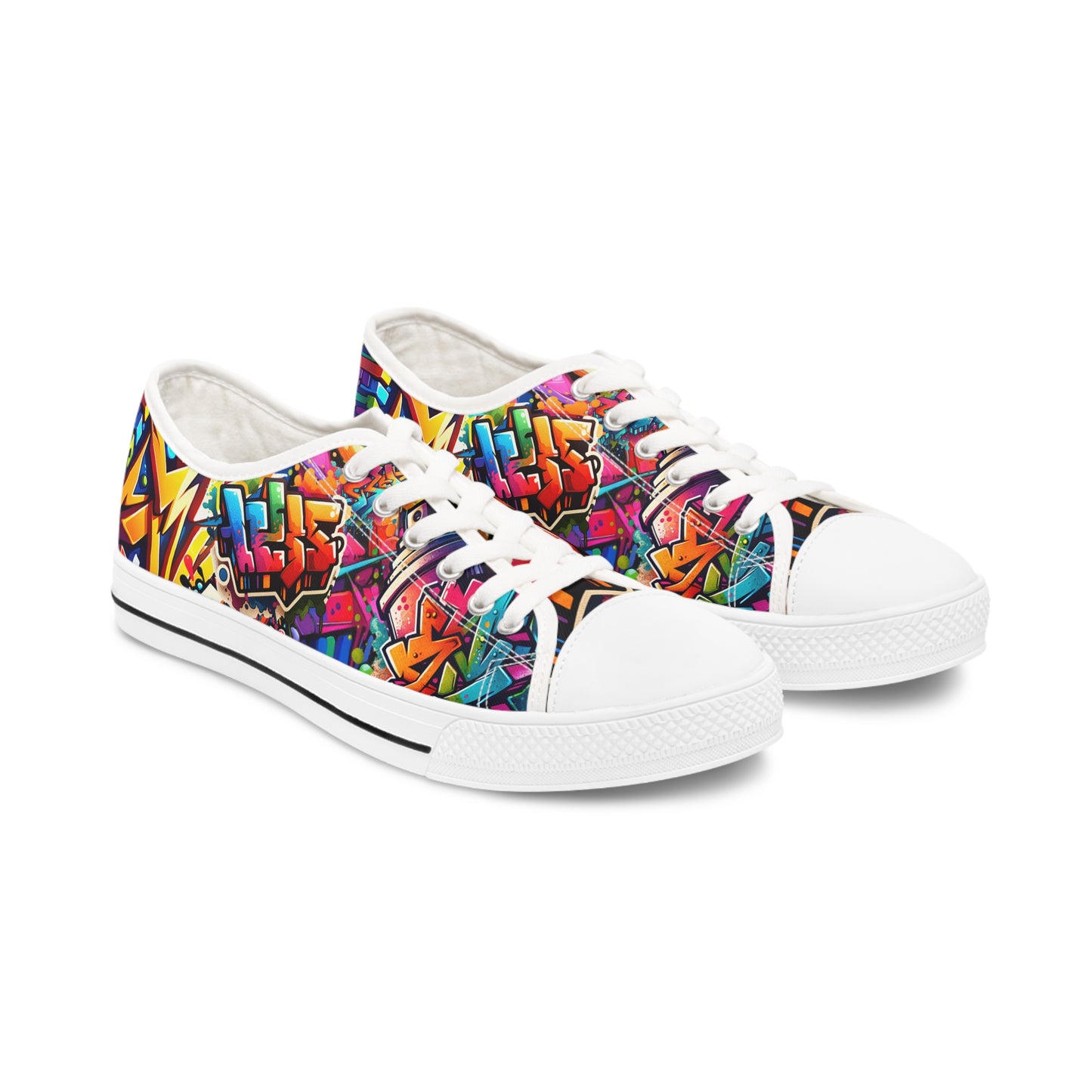 graffiti groove women sneakers