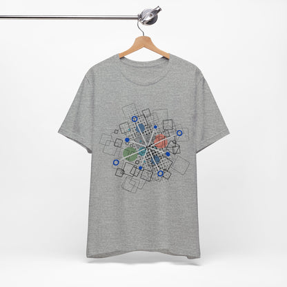 Crystal Schematic Design T-Shirt