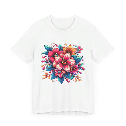 Flower Jersey Short Sleeve Tee