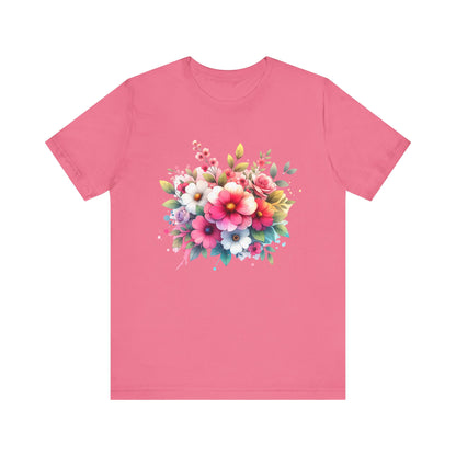 Spring Flower Jersey Short Sleeve Tee