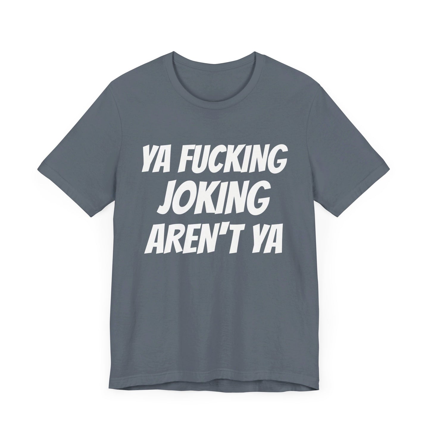 fucking jocking jersey short sleeve tee