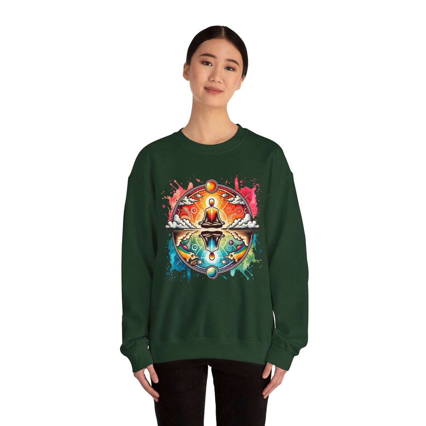 chakra heavy blend™ crewneck sweatshirt