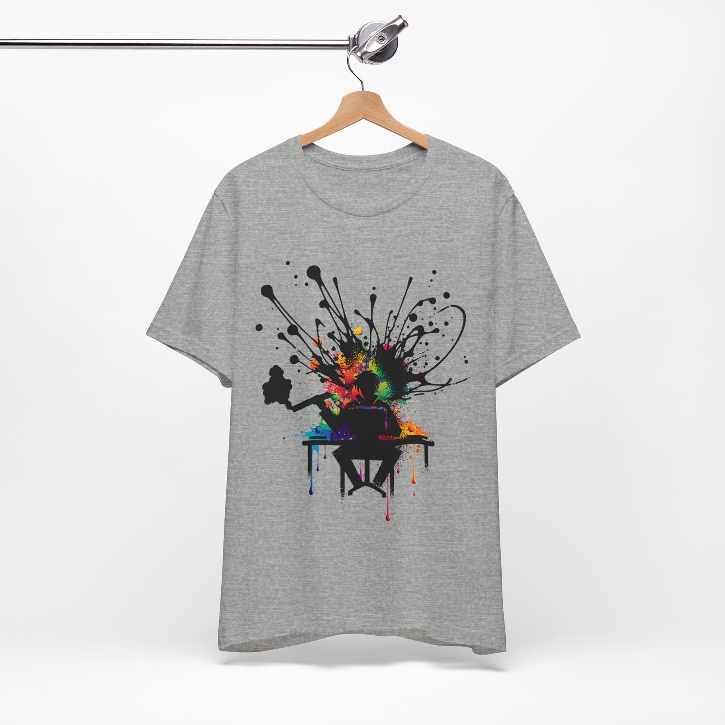 color splash unisex t-shirt