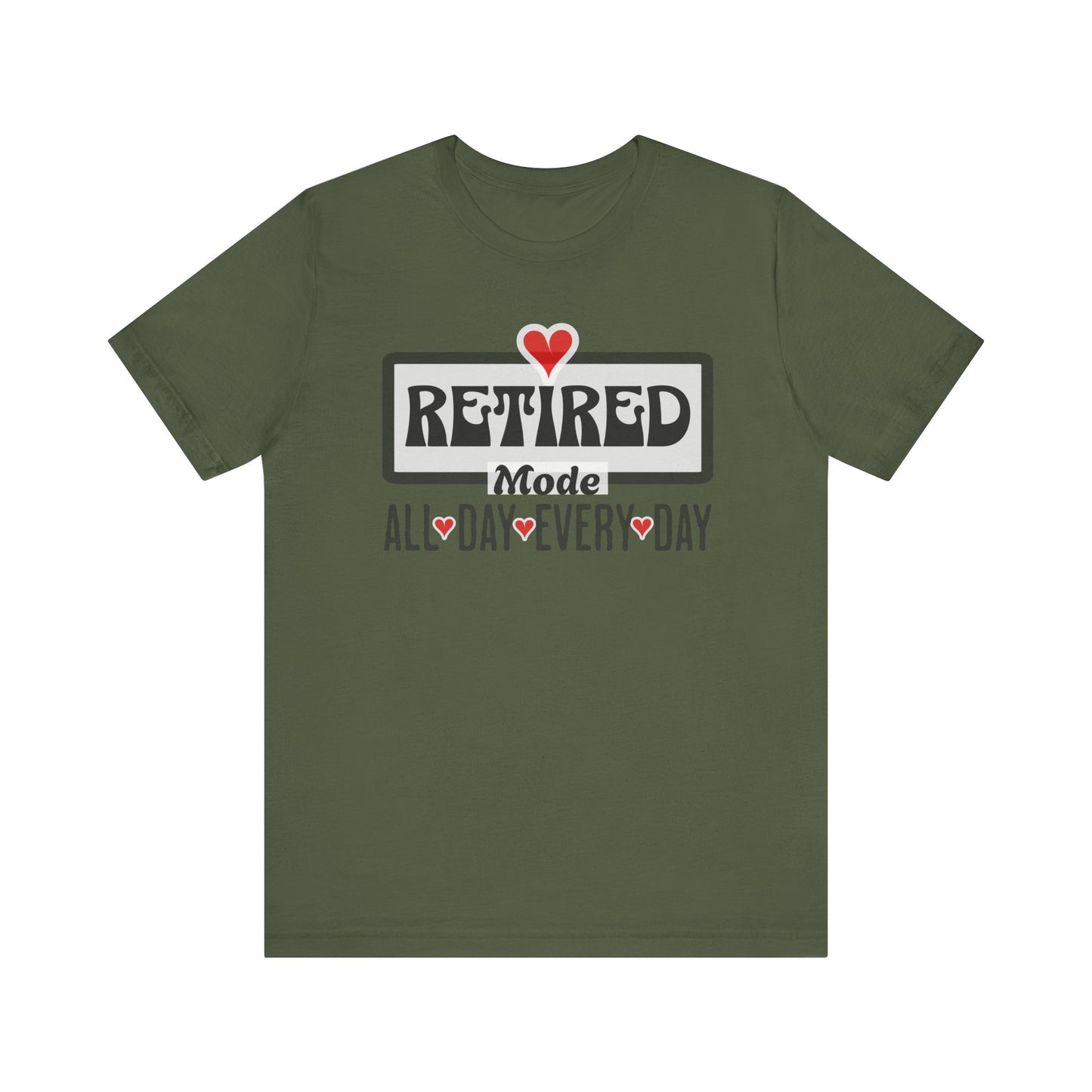 retired mode jersey short sleeve unisex tee