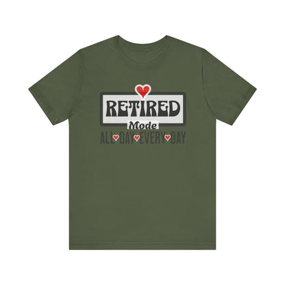 Retired Mode Jersey Short Sleeve Unisex Tee