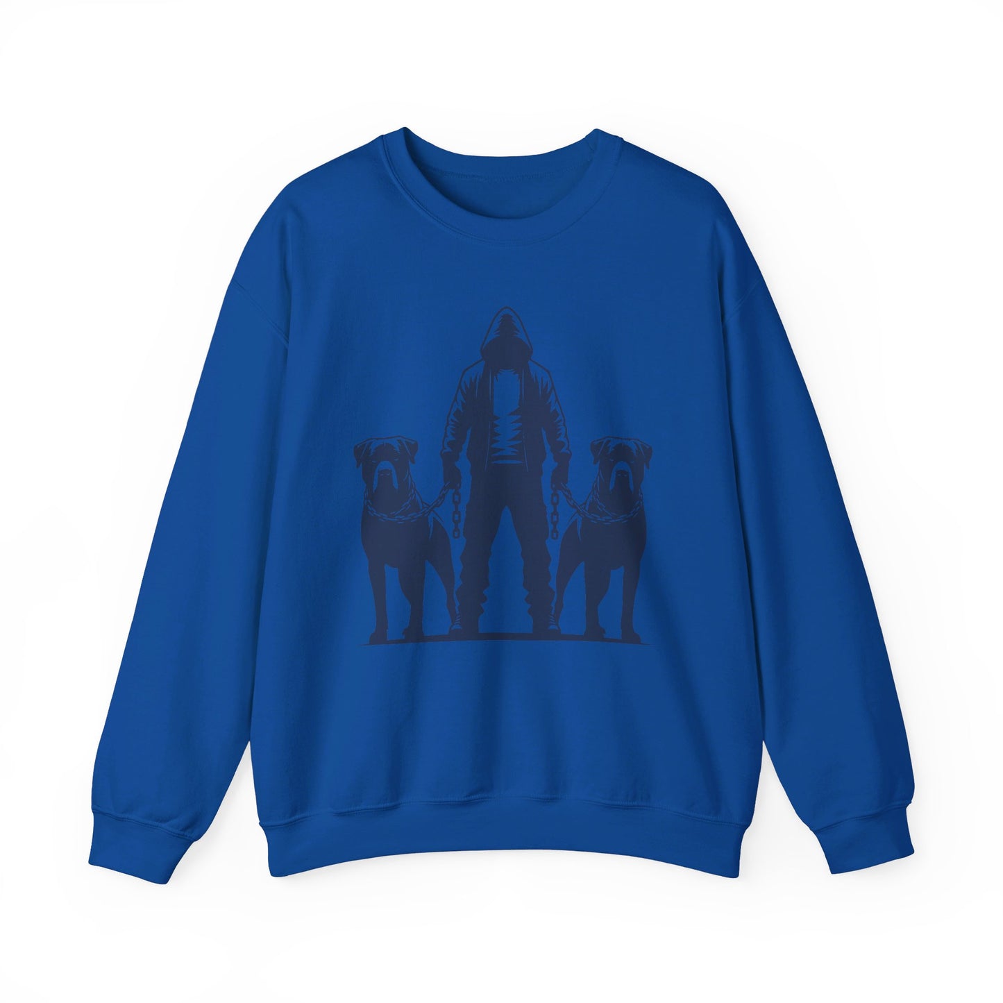 unleash the dogs heavy blend™ crewneck sweatshirt