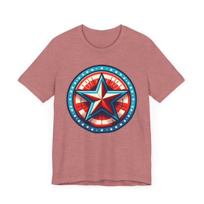 Captain America Unisex Jersey Short Sleeve Tee