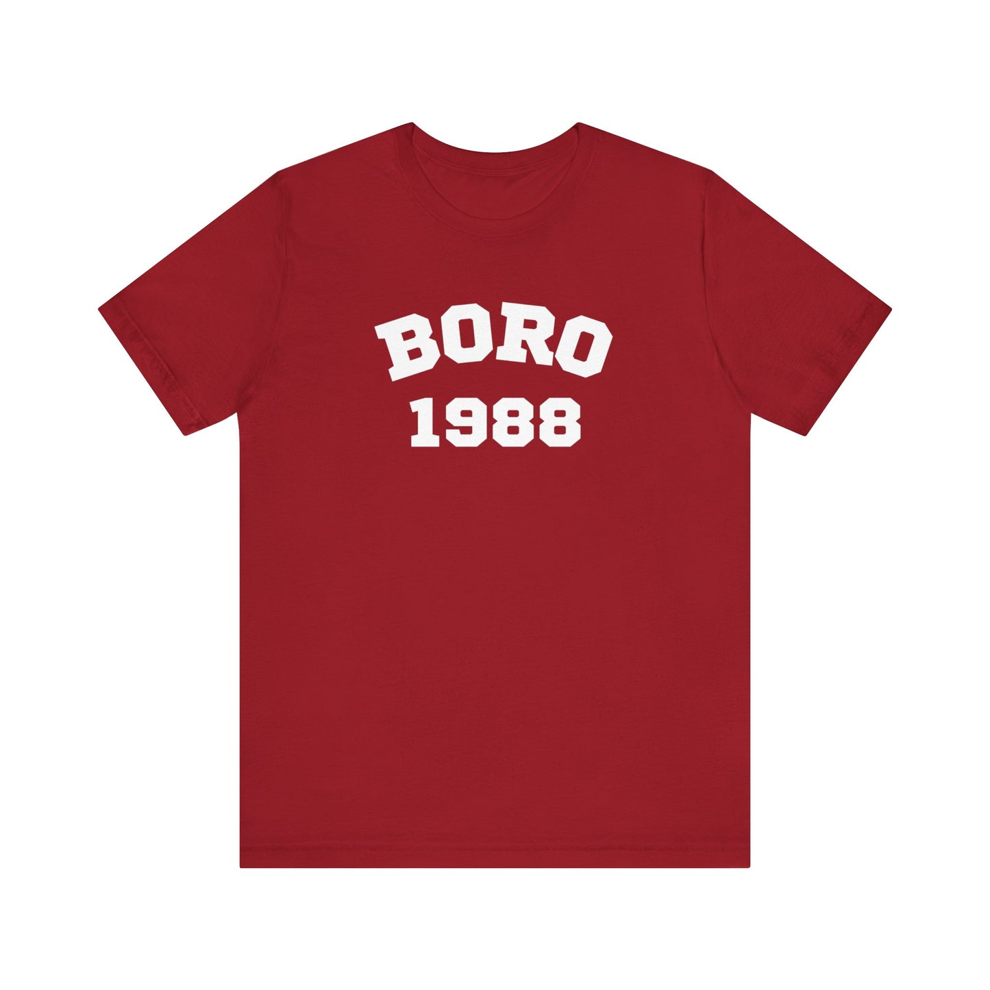 boro 1988 short sleeve t-shirt