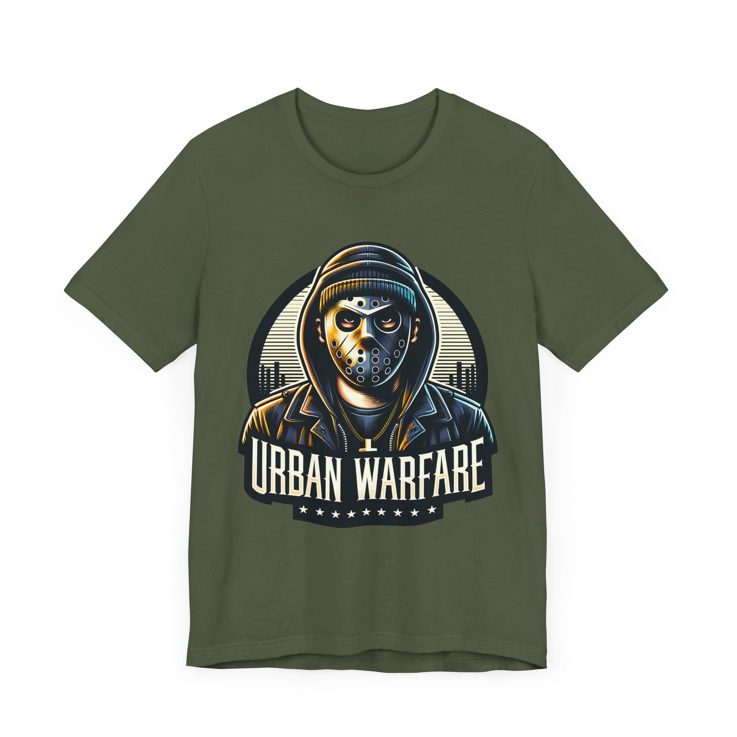 urban warfare jersey short sleeve tee