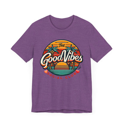 Good Vibes Unisex Jersey Short Sleeve Tee