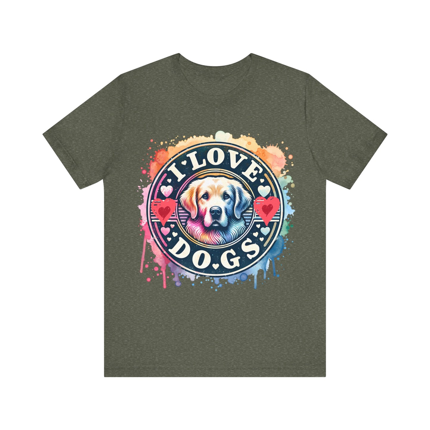 dog love tattoo t-shirt