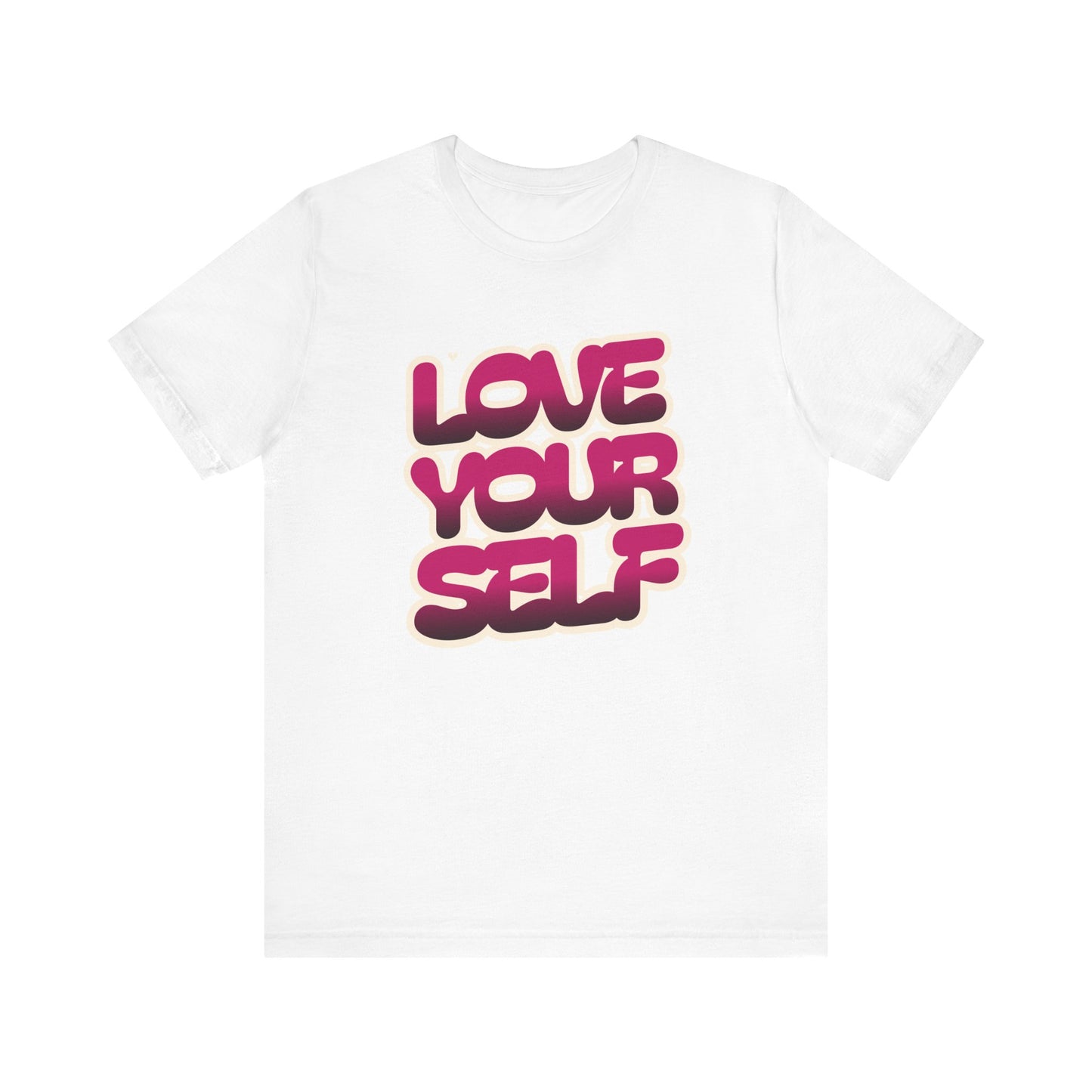 love yourself jersey short sleeve unisex tee