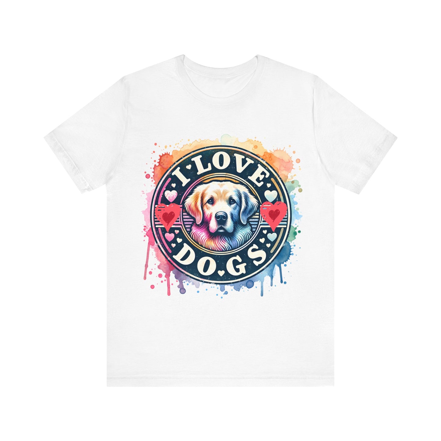 dog love tattoo t-shirt