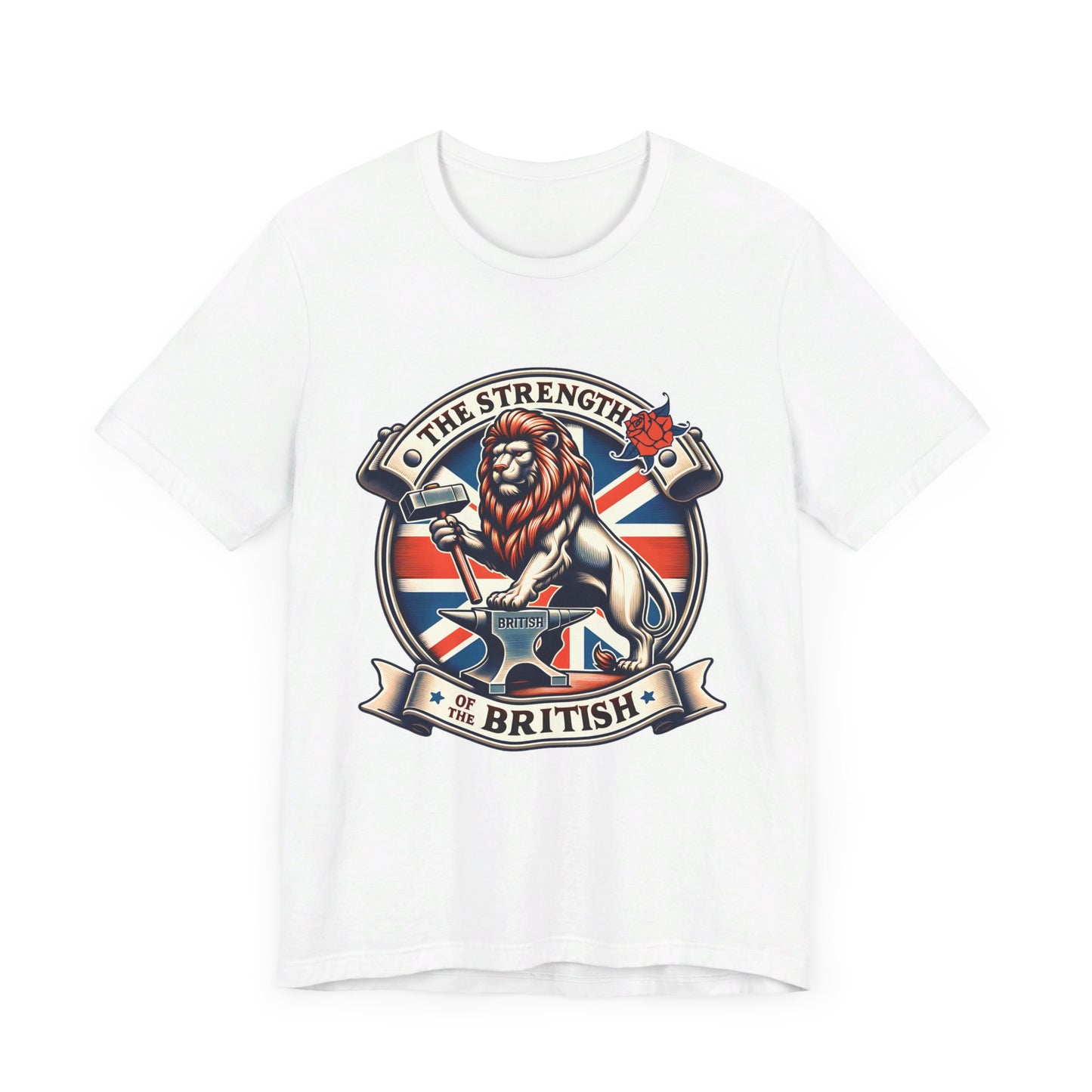 the strength of the british jersey short sleeve tee