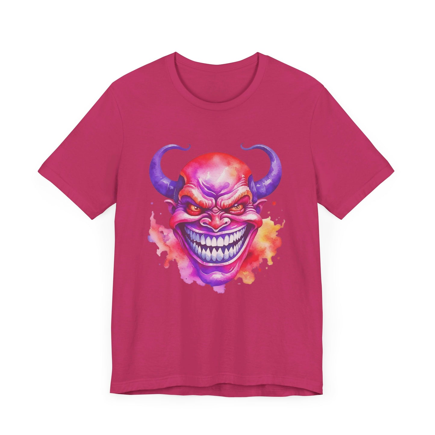 wicked smile jersey short sleeve unisex tee