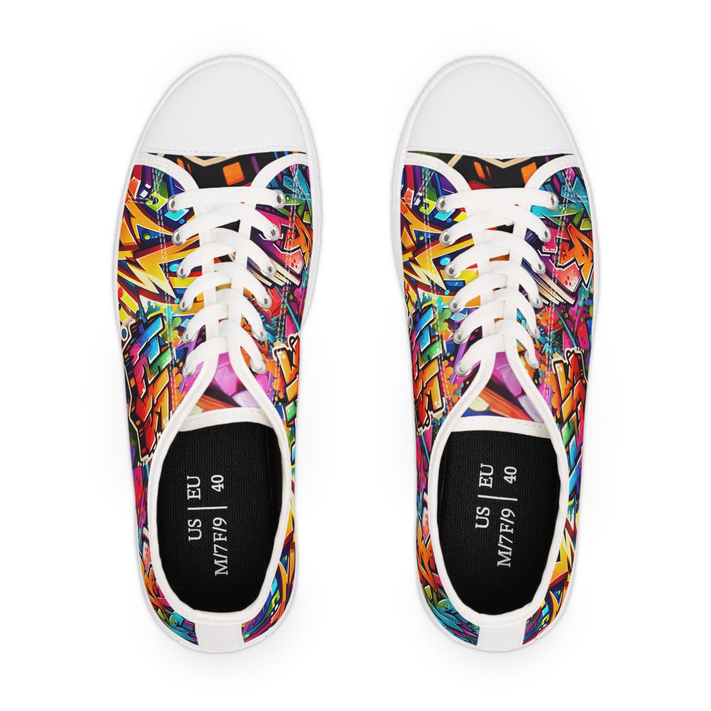 graffiti groove women sneakers